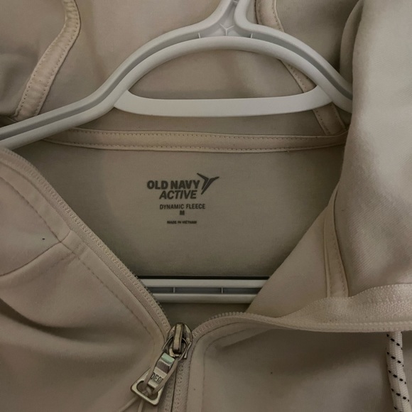 White/cream zip up sweater - Picture 2 of 3